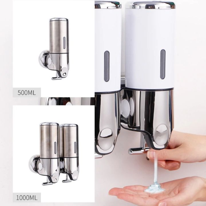 Dispenser elegant de săpun, montat pe perete — design elegant și practic