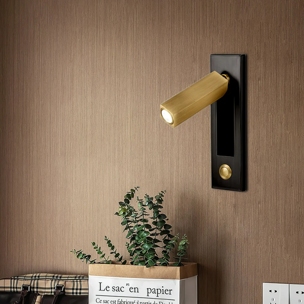 Solara Built In Recessed LED Wall Lamp With Warm Glow