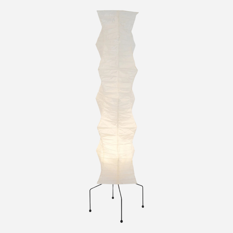 Selora Tripod Floor Lamp with Paper Lantern Shade Glow