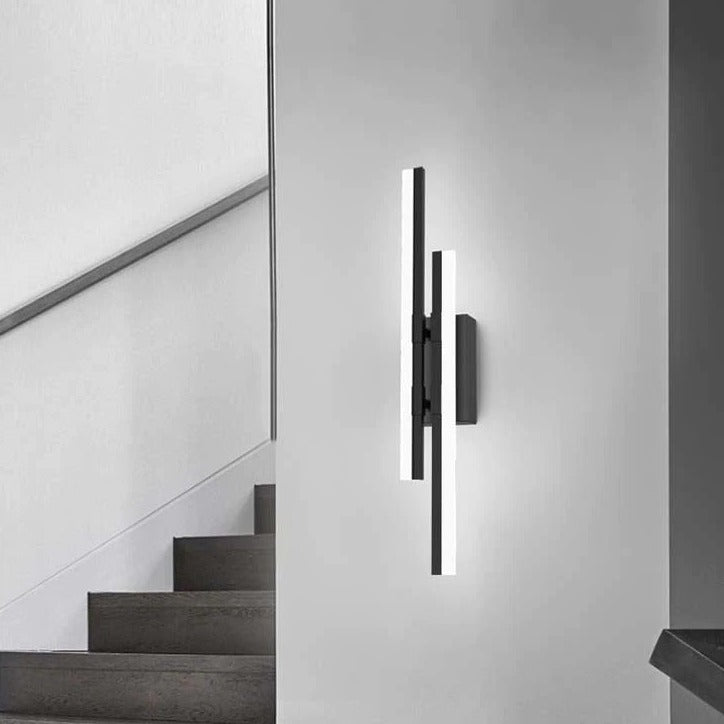 Stripe Pattern LED Wall Lamp for Hallways and Living Areas
