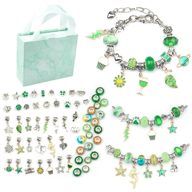 Kit DIY para hacer pulseras — Set creativo para elaborar joyería