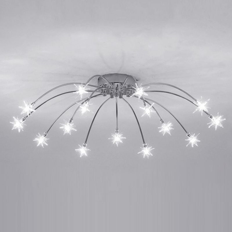 Arisha Art Deco Starry  Flush Mount Ceiling Light | ventumra