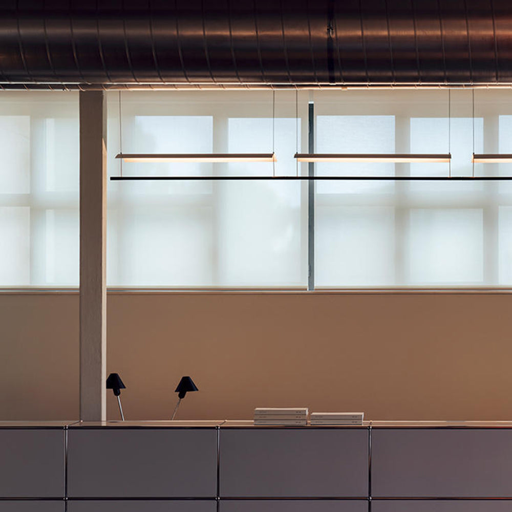 Arisha Minimalist Linear Metal Pendant Light | ventumra