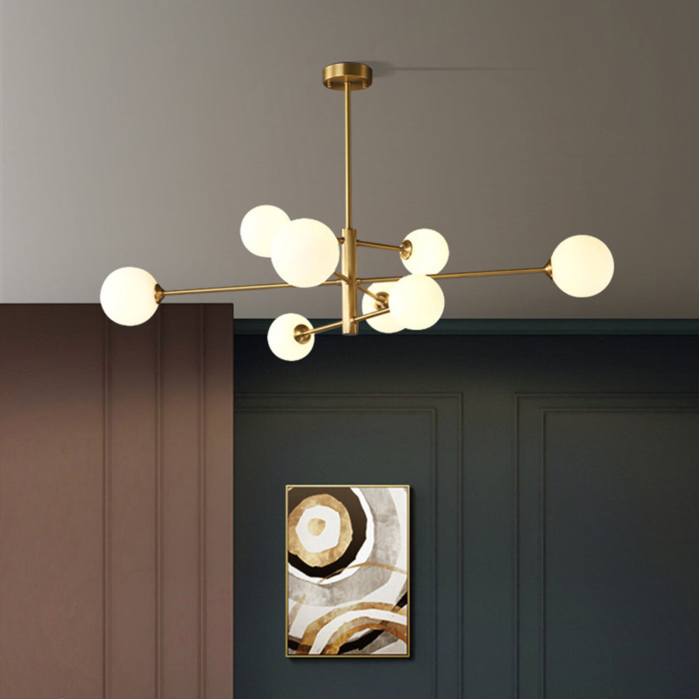 Valentina Modern Glass Shade Pendant Light, Copper/Black - Neutralighting