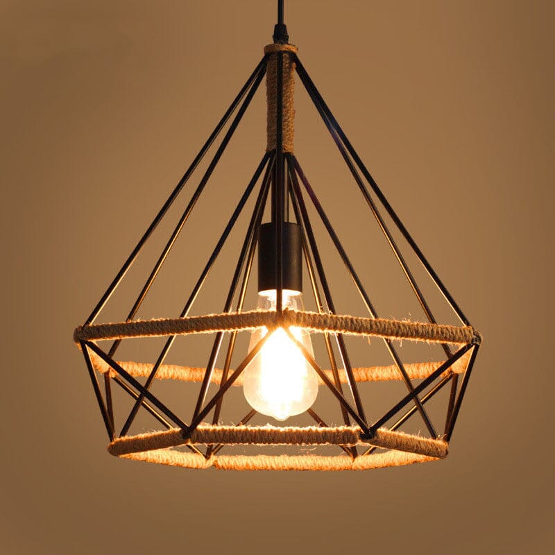 Auriel Twine Lamp Nordic Vintage Handcrafted Lighting