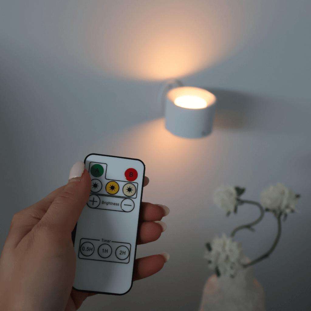 Orisca | Rechargeable Wireless LED Wall Lamp, Modern