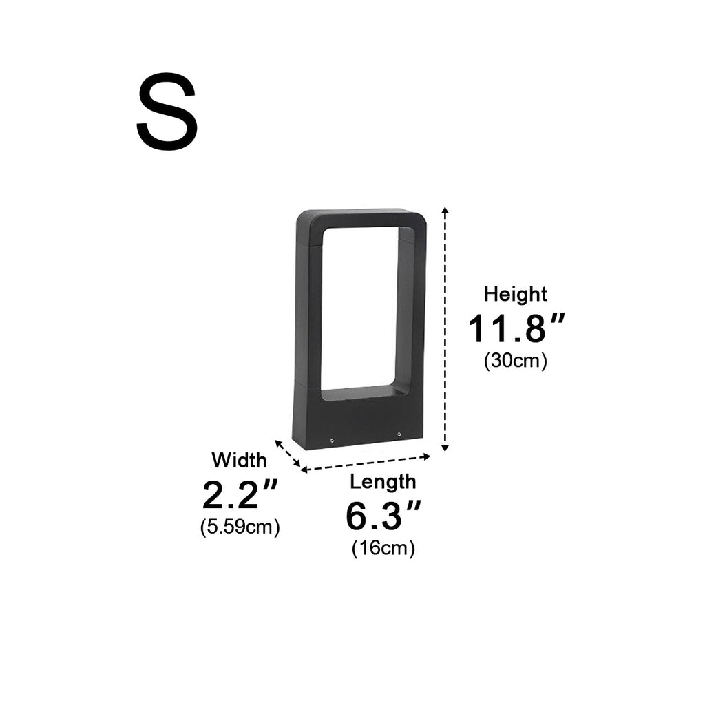 Rectangular Frame Pathway Light | Ventumra