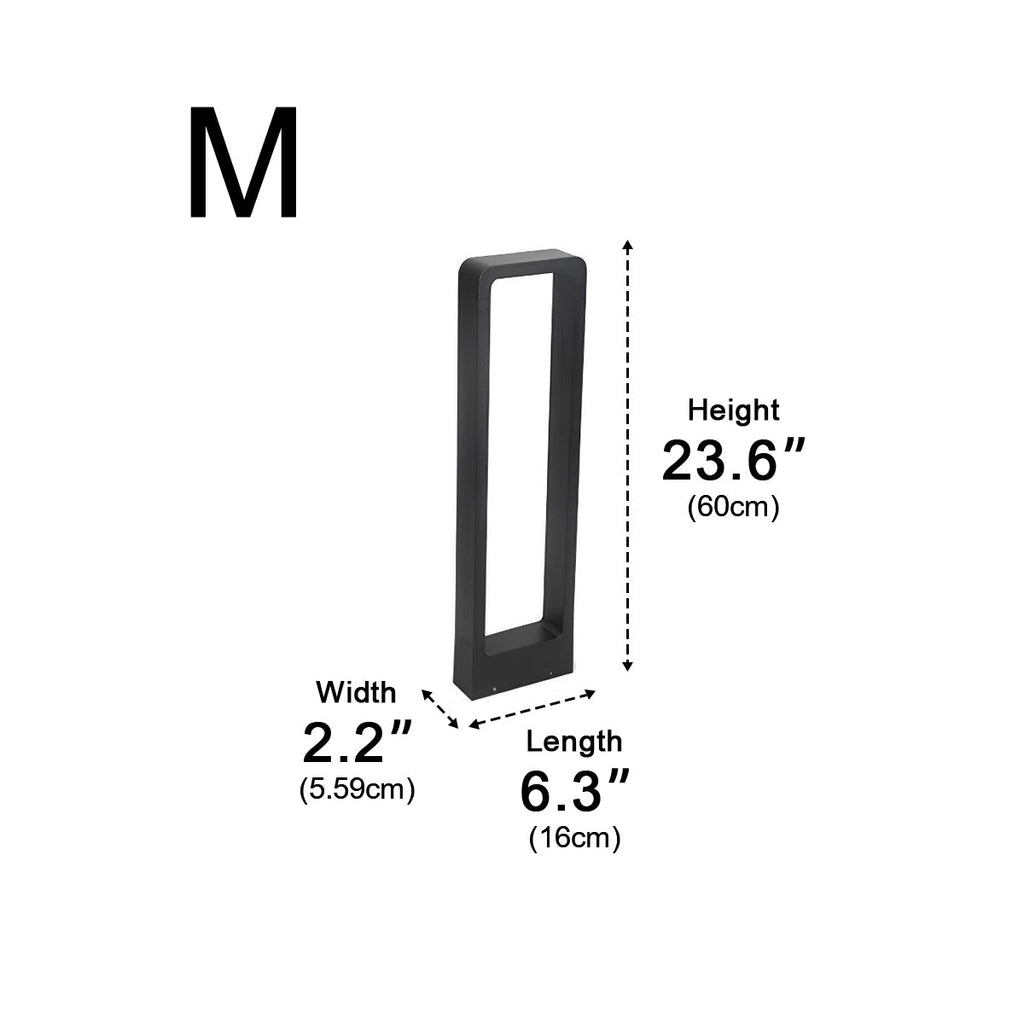 Rectangular Frame Pathway Light | Ventumra