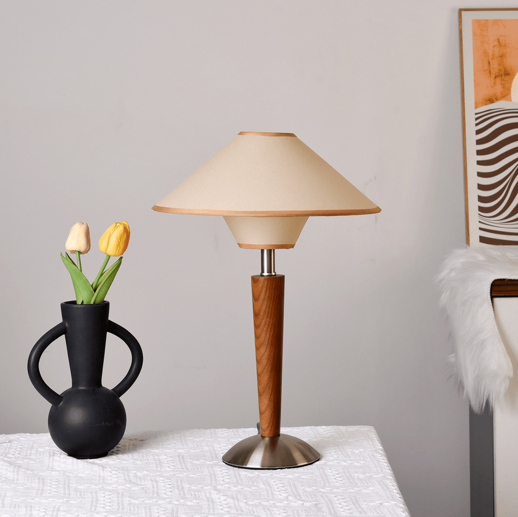Talonwood Wooden Table Lamp | Ventumra