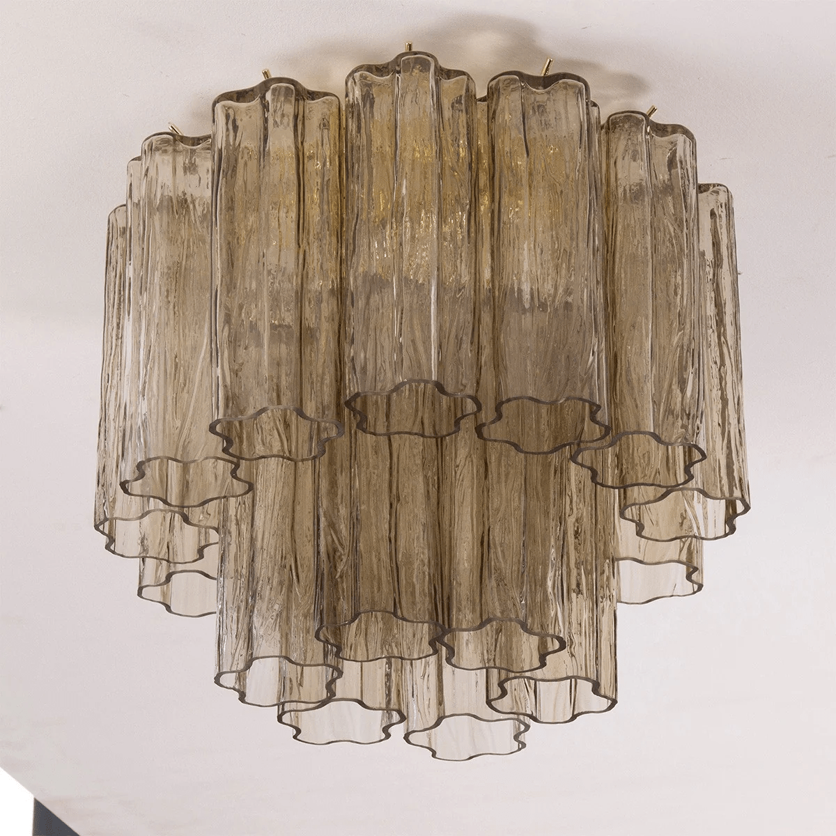 Aurora Tubes Ceiling Lamp Pink Waterfall Style | ventumra