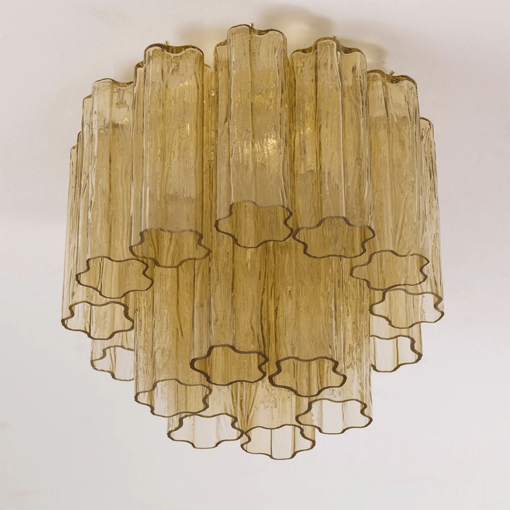 Aurora Tubes Ceiling Lamp Pink Waterfall Style | ventumra