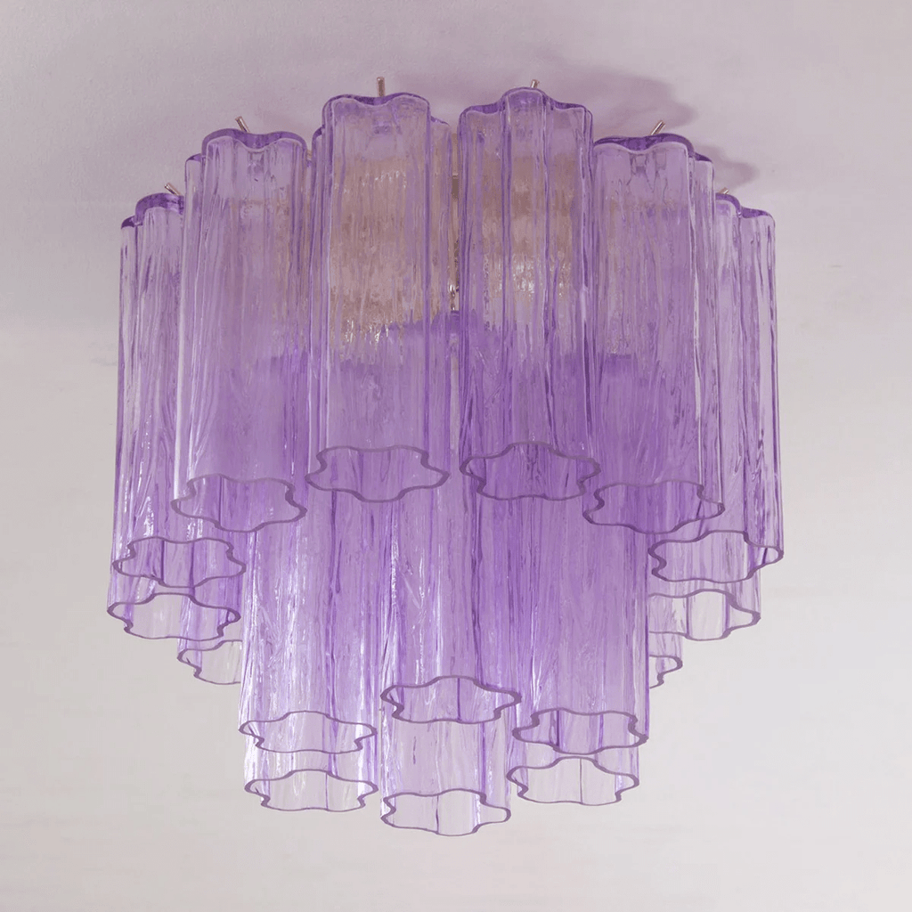 Aurora Tubes Ceiling Lamp Pink Waterfall Style | ventumra