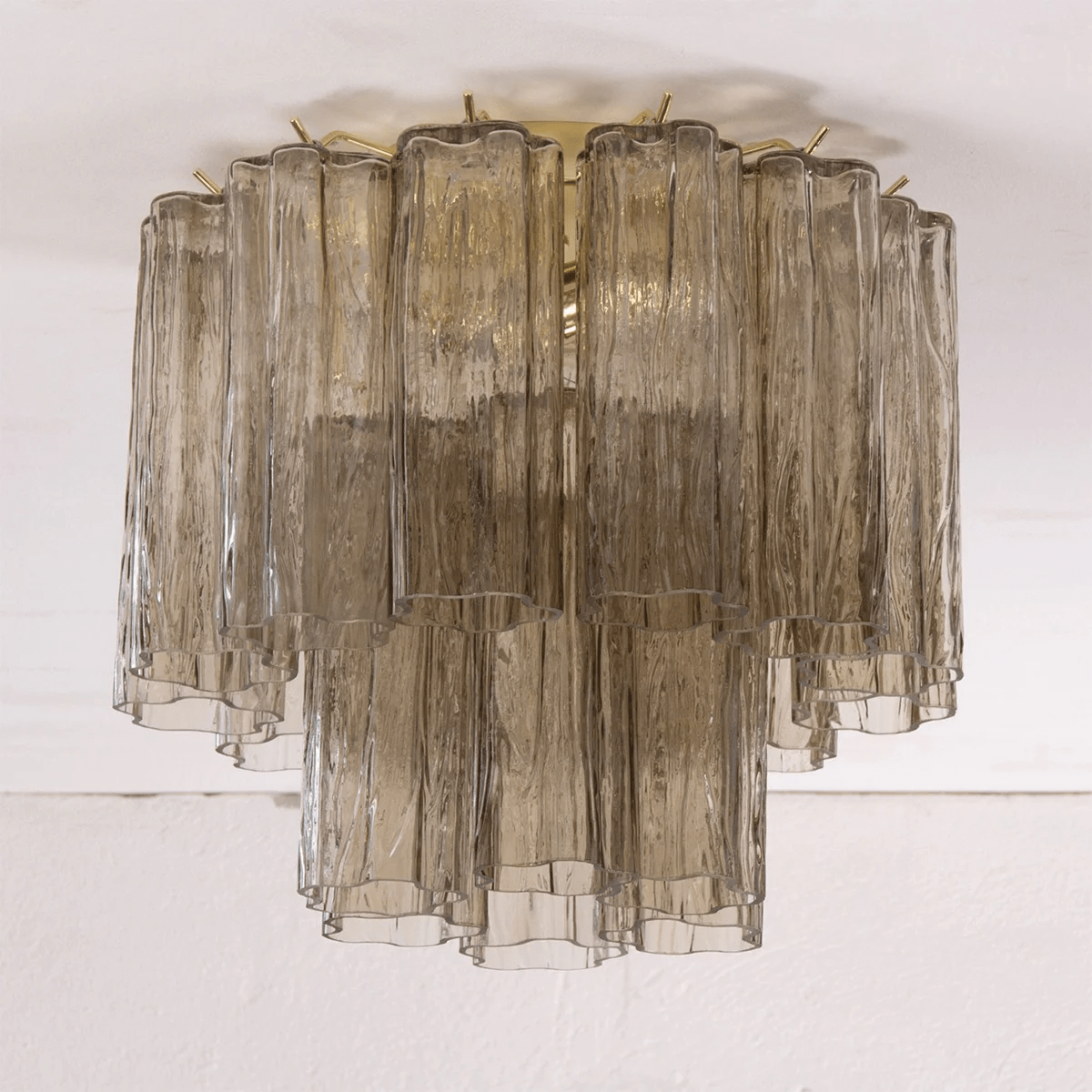 Aurora Tubes Ceiling Lamp Pink Waterfall Style | ventumra