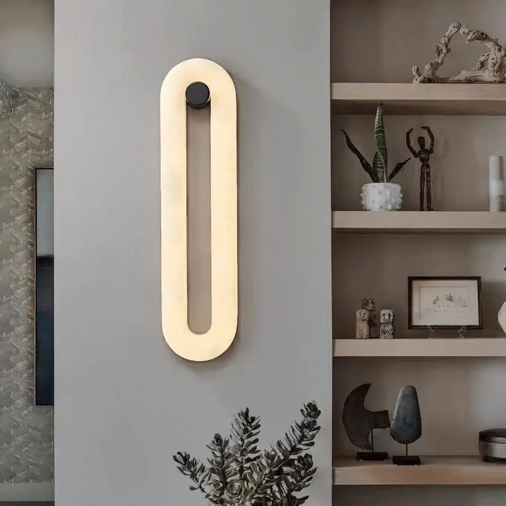 Aurea Modern Alabaster Wall Light | ventumra