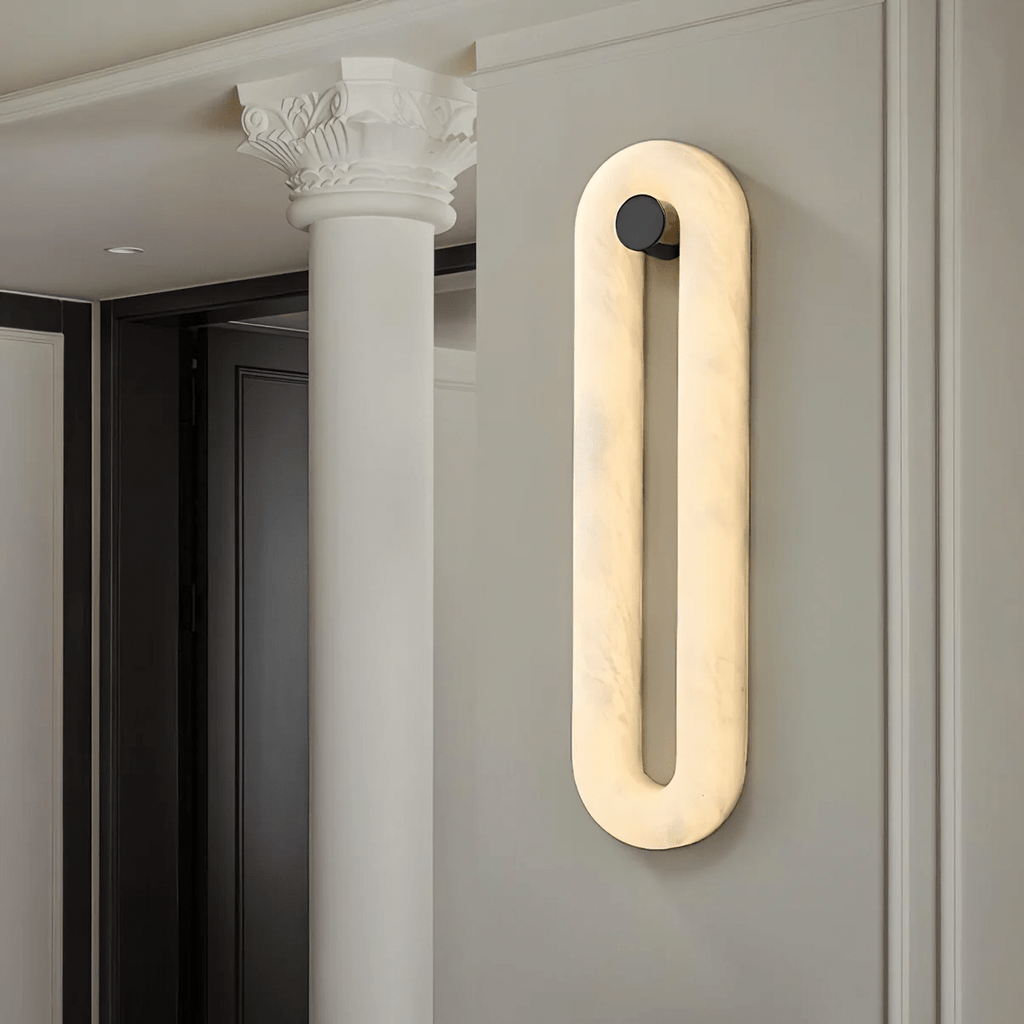 Aurea Modern Alabaster Wall Light | ventumra