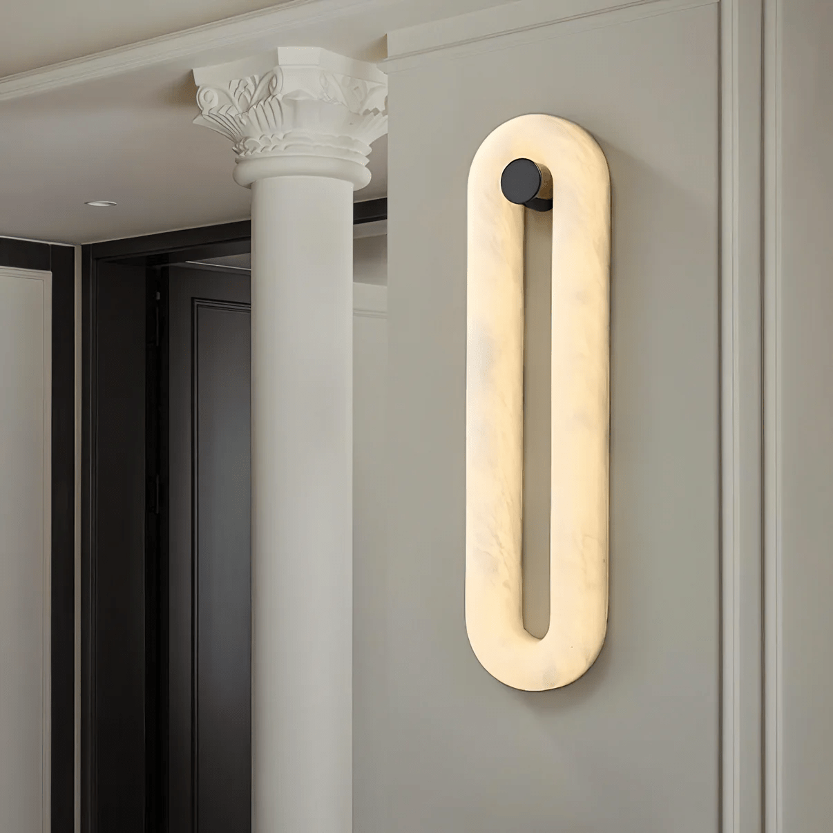 Aurea Modern Alabaster Wall Light | ventumra