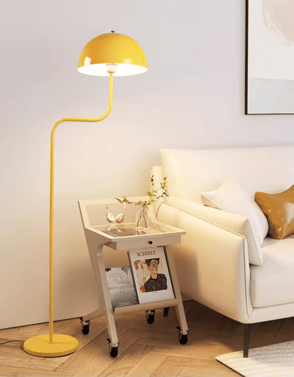 Arc Stem Dome Floor Lamp | Ventumra