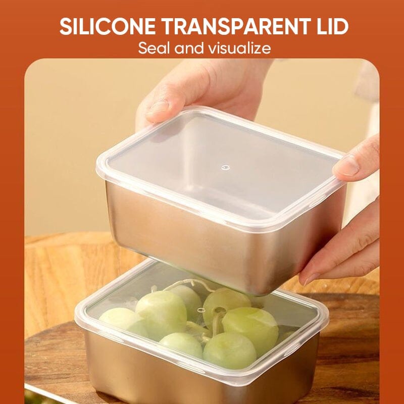 High-Quality Stainless Steel Containers for Food Storage