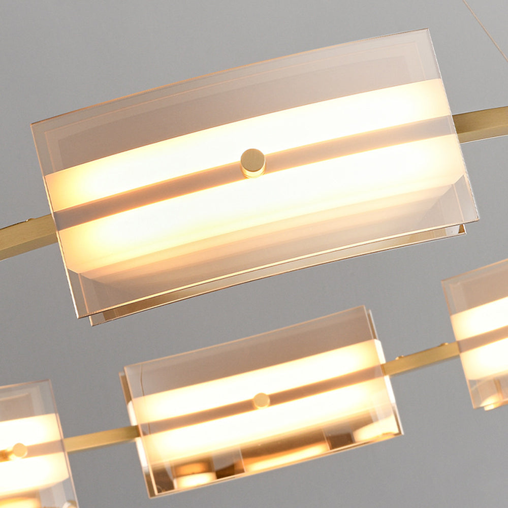 Arisha Minimalist Ring Metal Pendant Light,Black/Gold | ventumra