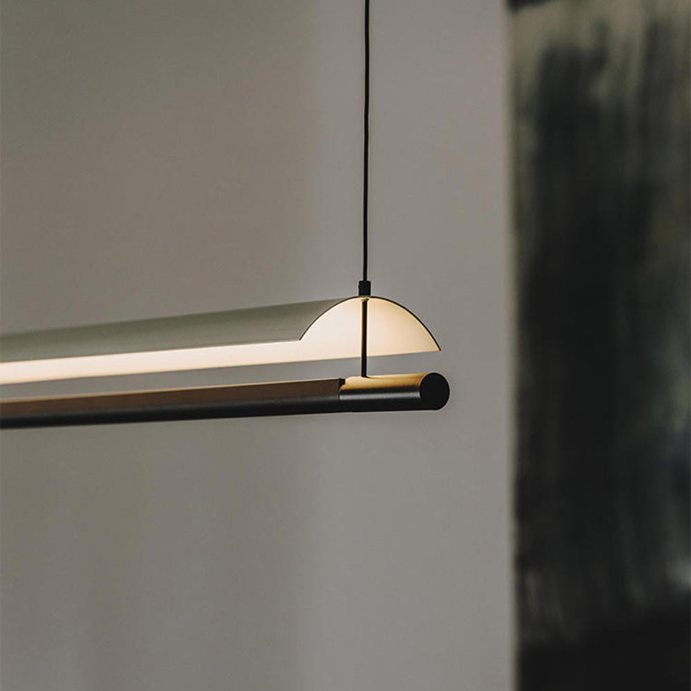 Arisha Minimalist Linear Metal Pendant Light | ventumra