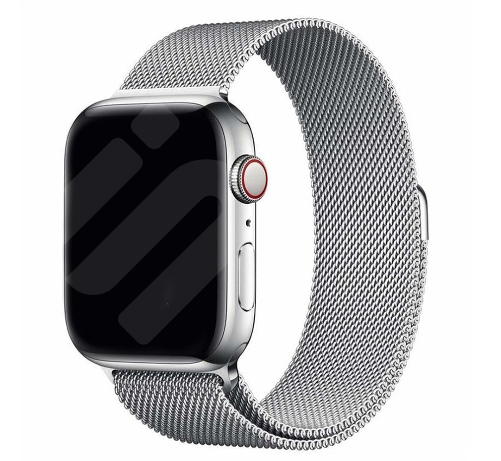 Apple Watch用プレミアムアクセサリー シルバーのミラネーゼバンド｜Ventumra