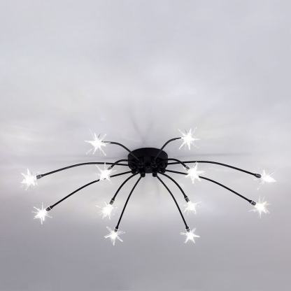 Arisha Art Deco Starry  Flush Mount Ceiling Light | ventumra