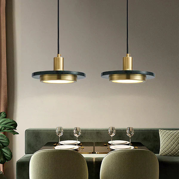 Alvara Modern Minimalist Marble Pendant Light for Kitchen