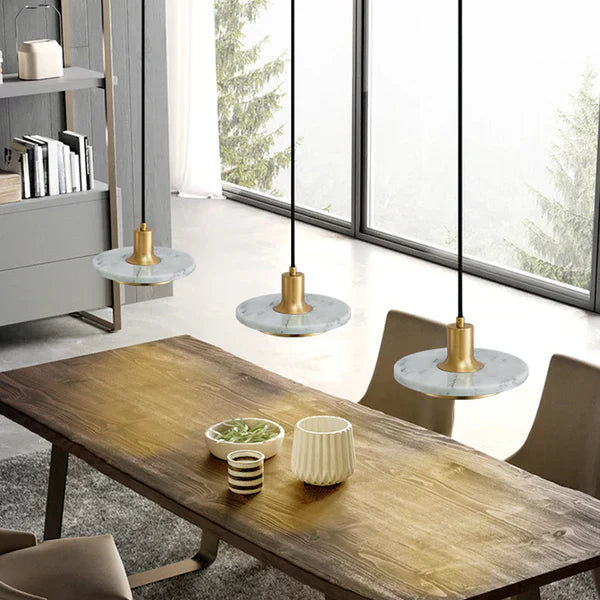 Alvara Modern Minimalist Marble Pendant Light for Kitchen