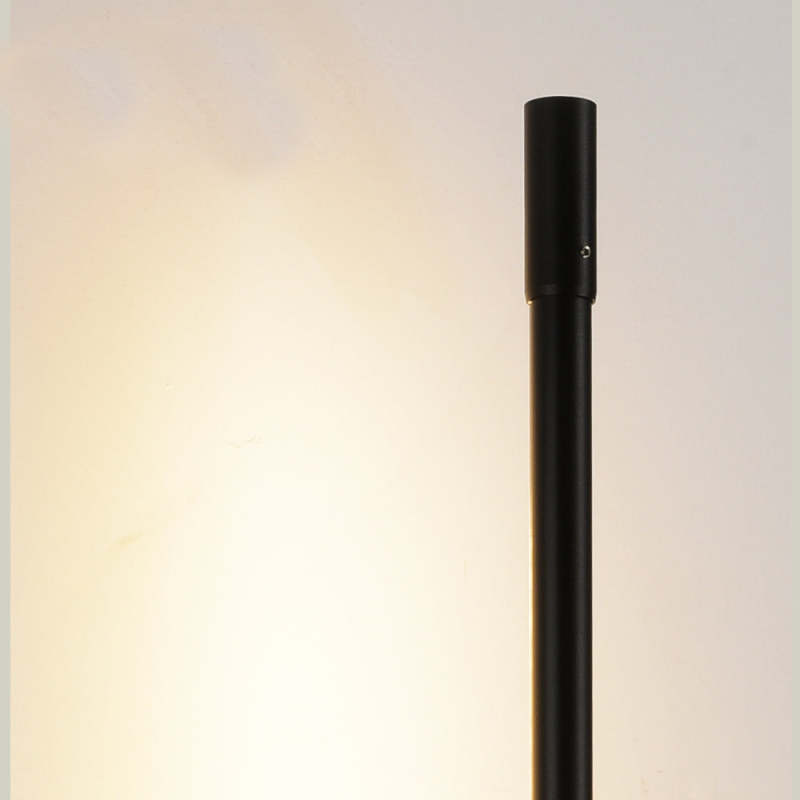 Arisha Modern Minimalist LED Wall Reading Lamp, Black | ventumra