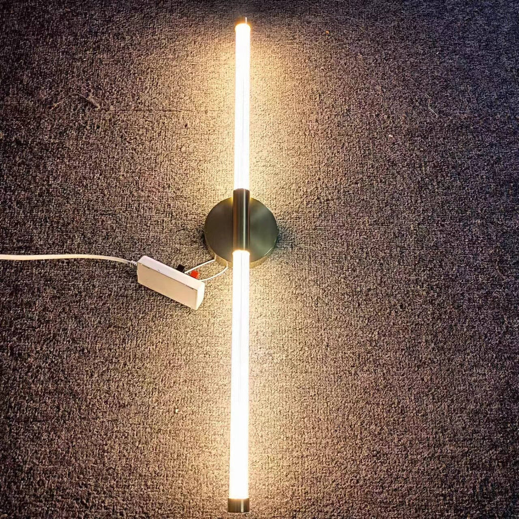 Aurora Crown Gold Wall Lamp with Acrylic Shade Finish