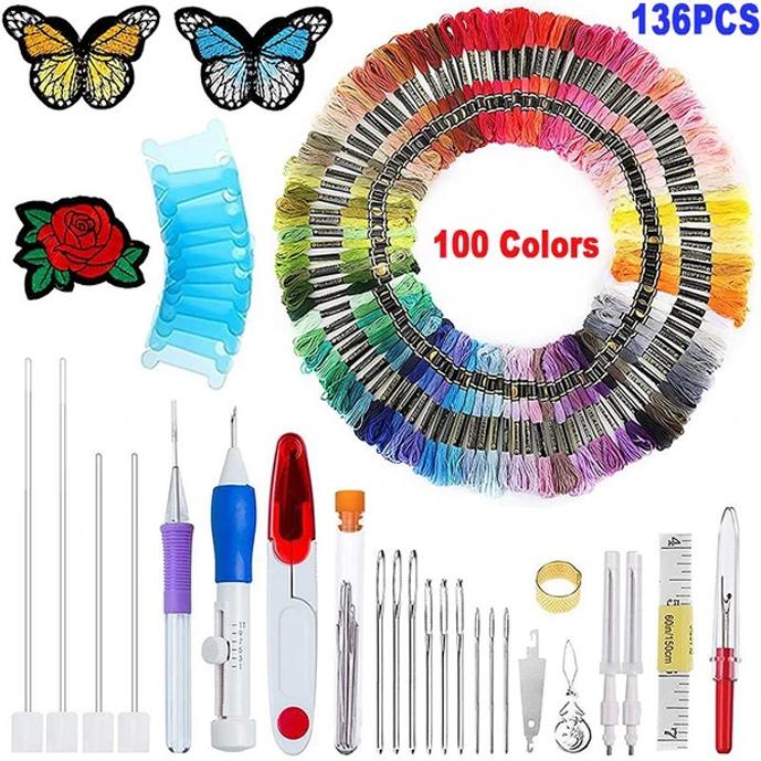 Creative Embroidery Pen for Precise Textile Stitching