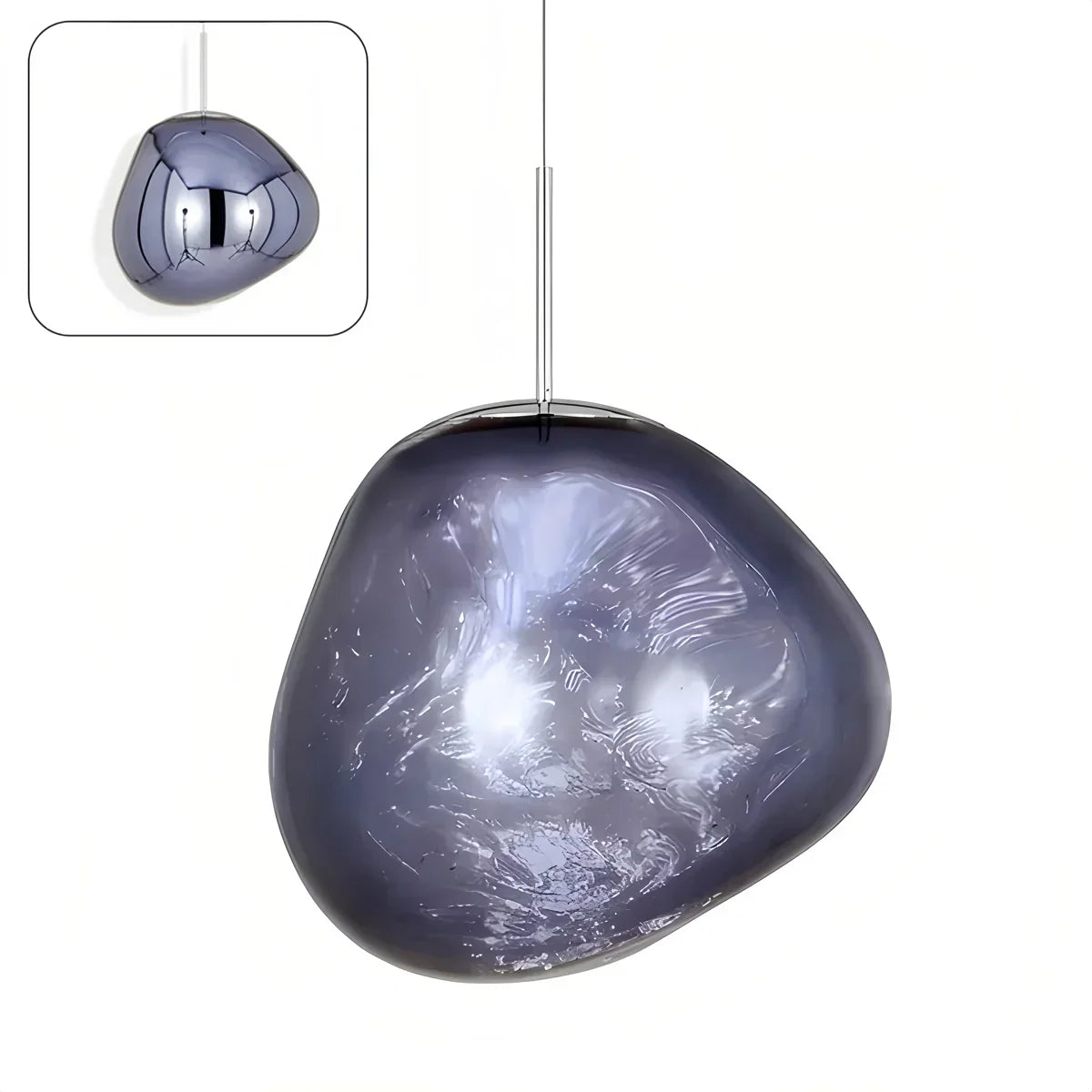 Lampă suspendată Lux Lava Flow pentru sufragerie, cu design modern | Ventumra