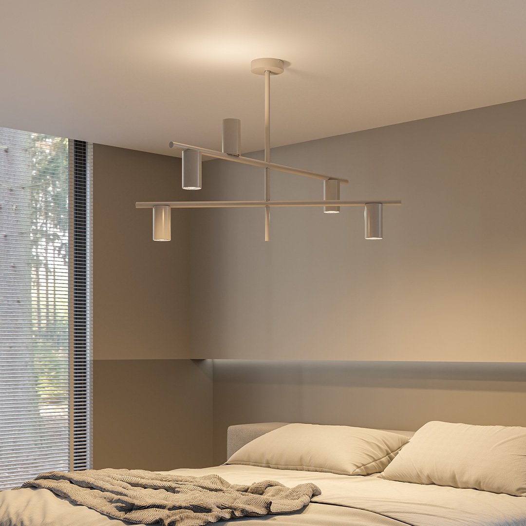 Luminelle | Adjustable LED Hanging Lamp With Five Cylinders