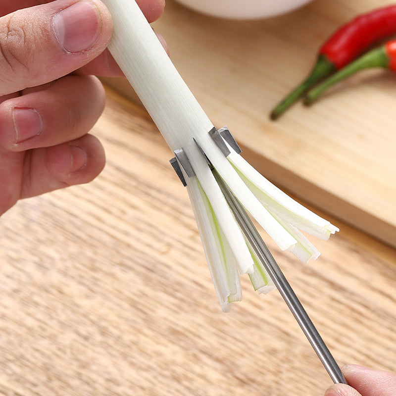 HerbSlice Stainless Steel Vegetable Slicer — Even Cuts