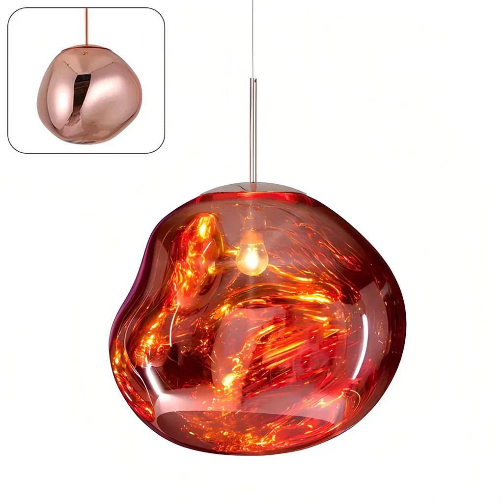 Lampă suspendată Lux Lava Flow pentru sufragerie, cu design modern | Ventumra