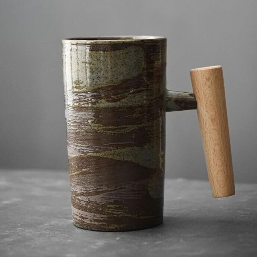 Arcadia Lane Nordic Earth Latte Cups — Handmade, Grounded Design