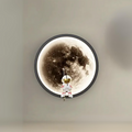 Lunara | LED Astronaut Wall Lamp With Moon Glow Light