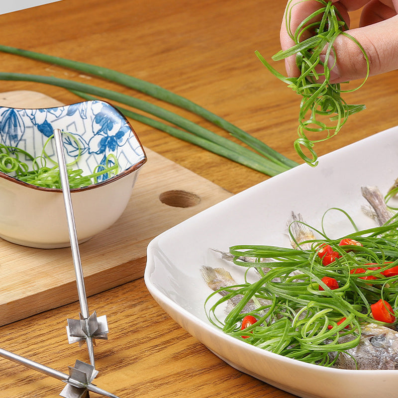 HerbSlice Stainless Steel Vegetable Slicer — Even Cuts