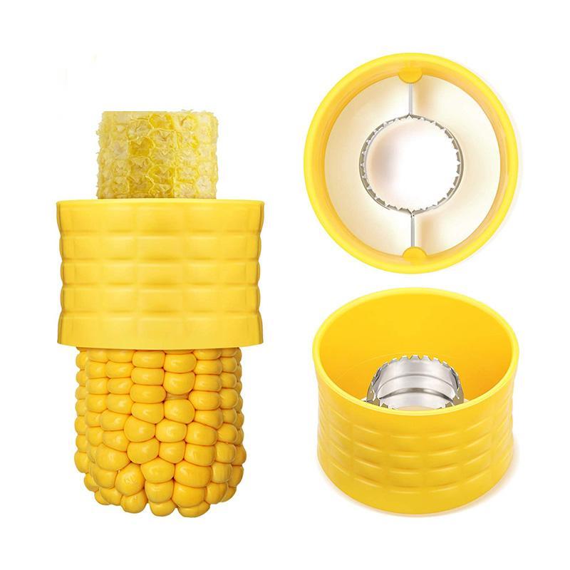 Stainless Steel Corn Kernel Remover — Easy Twist Tool