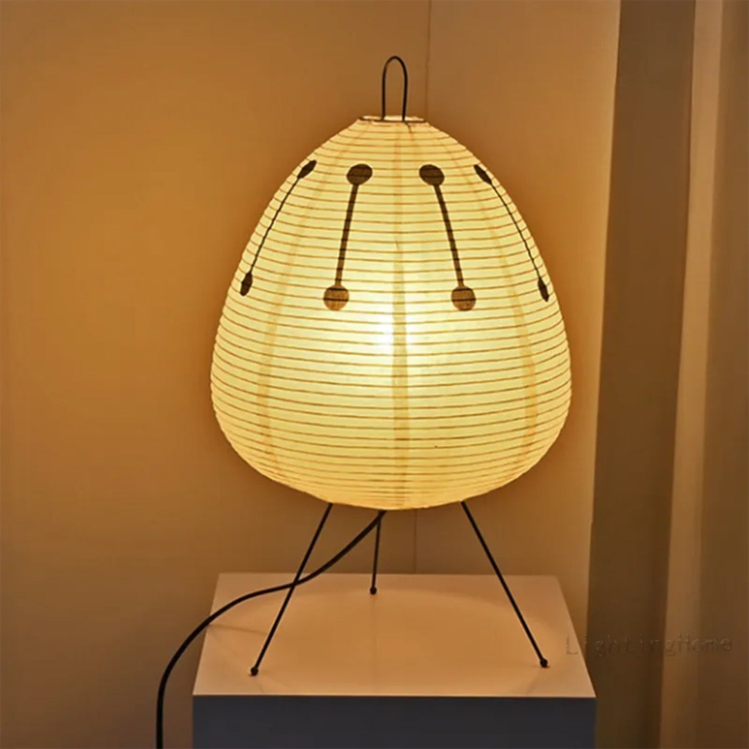 Hinori Japanese Floor Lamp for Cozy Minimalist Interiors