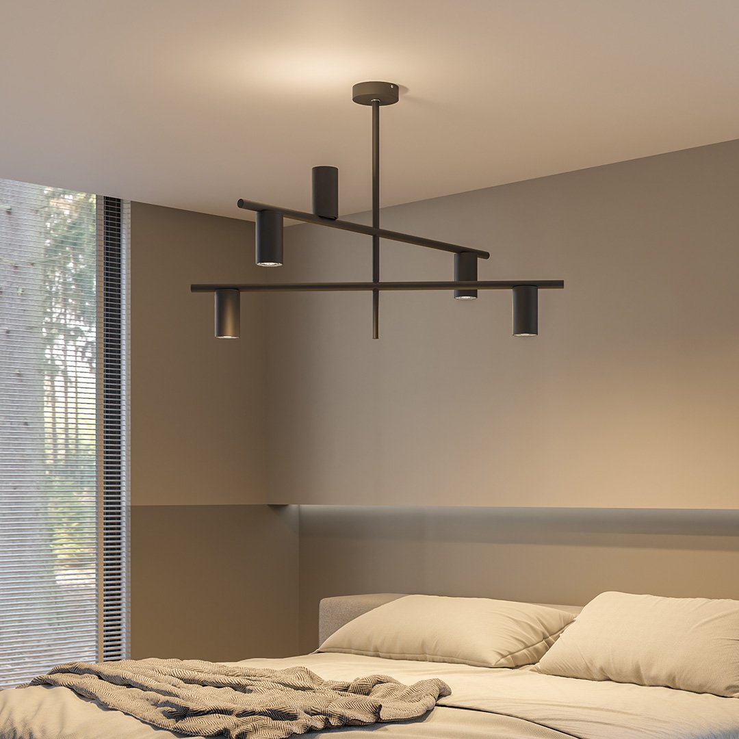 Luminelle | Adjustable LED Hanging Lamp With Five Cylinders