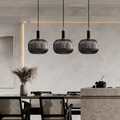 Luminora Nordic Stripe Glass Pendant Premium Light Fixture