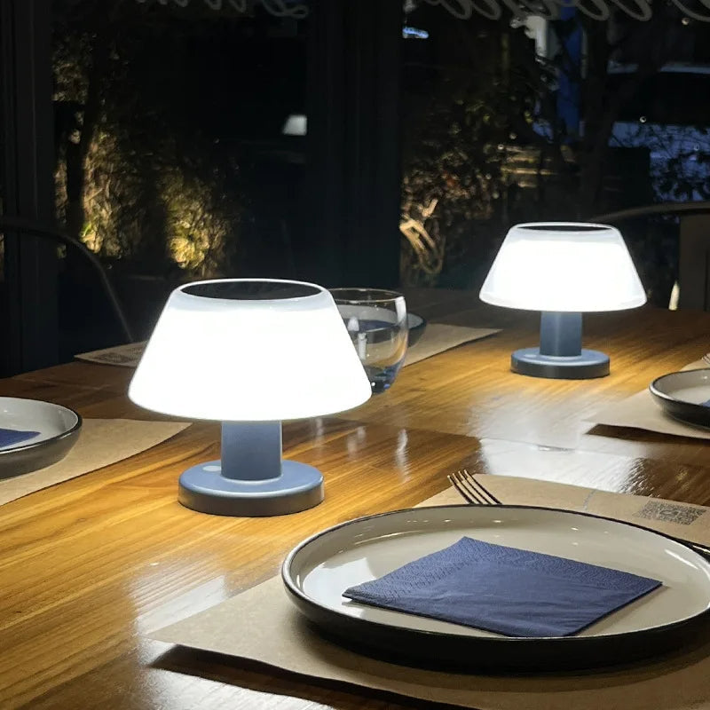 AstraSol Solar Table Lamp LED Wireless Rechargeable IP65 Outdoor
