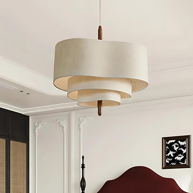 Sculptural Tiered Drum Pendant Light | Ventumra
