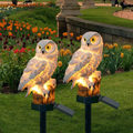 Lunara Solar Owl Garden Lamp For Outdoor Ambient Lighting