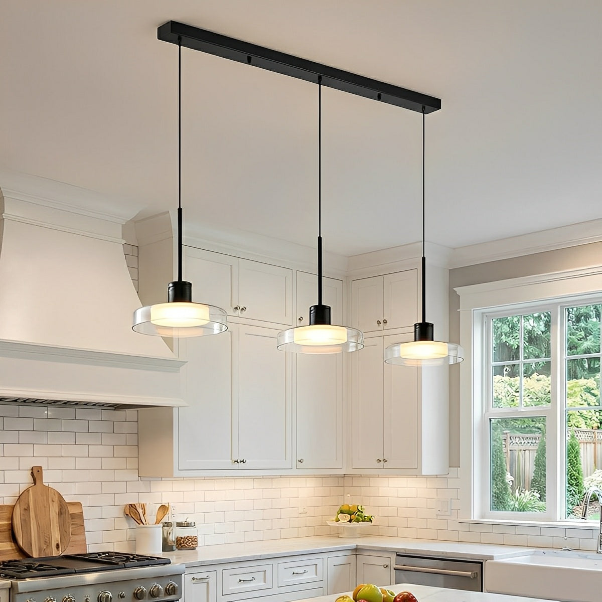 Glass Disc Pendant Light | Ventumra