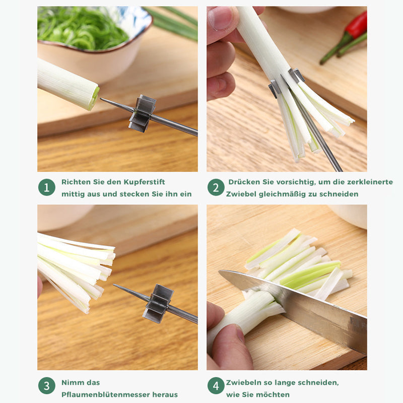 HerbSlice Stainless Steel Vegetable Slicer — Even Cuts