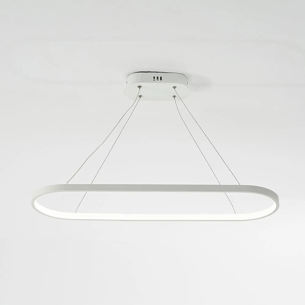 Junel Minimalist Oval Interior Hanging Pendant Light | ventumra