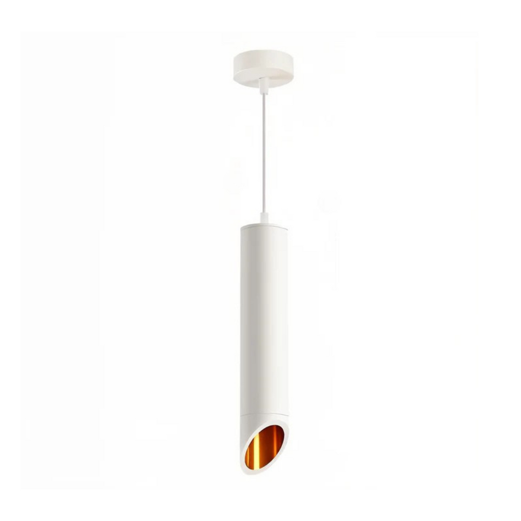 Lumenia Modern Tube Pendant Light For Dining Table Lamp