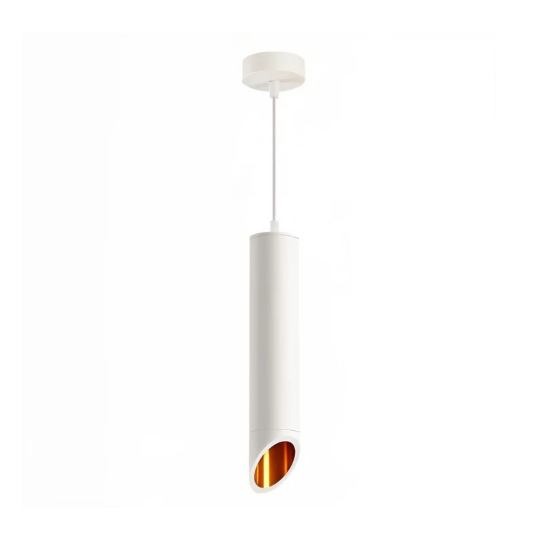 Lumenia Modern Tube Pendant Light For Dining Table Lamp